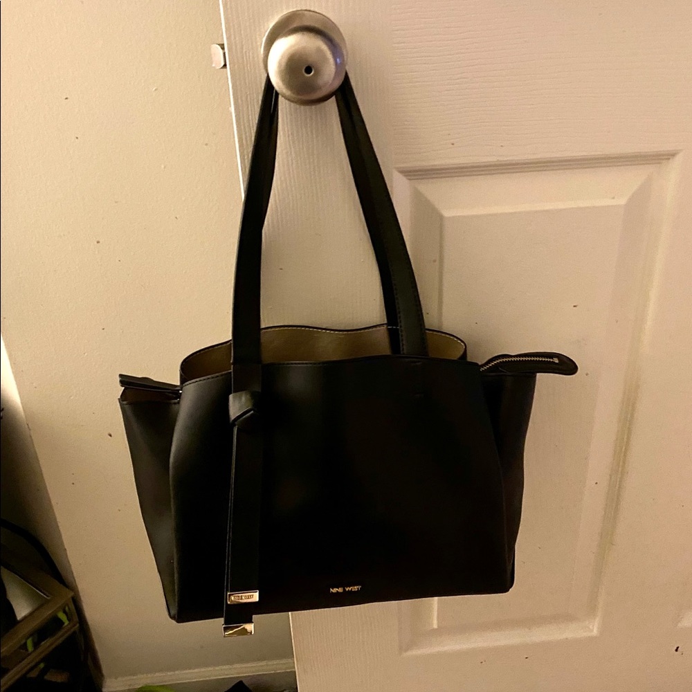 Nine West Black Handbag - Picture 3 of 4